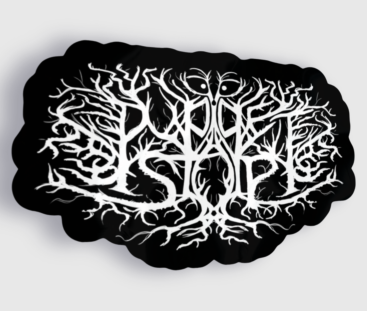 Puppet Stop Metal Logo Sticker