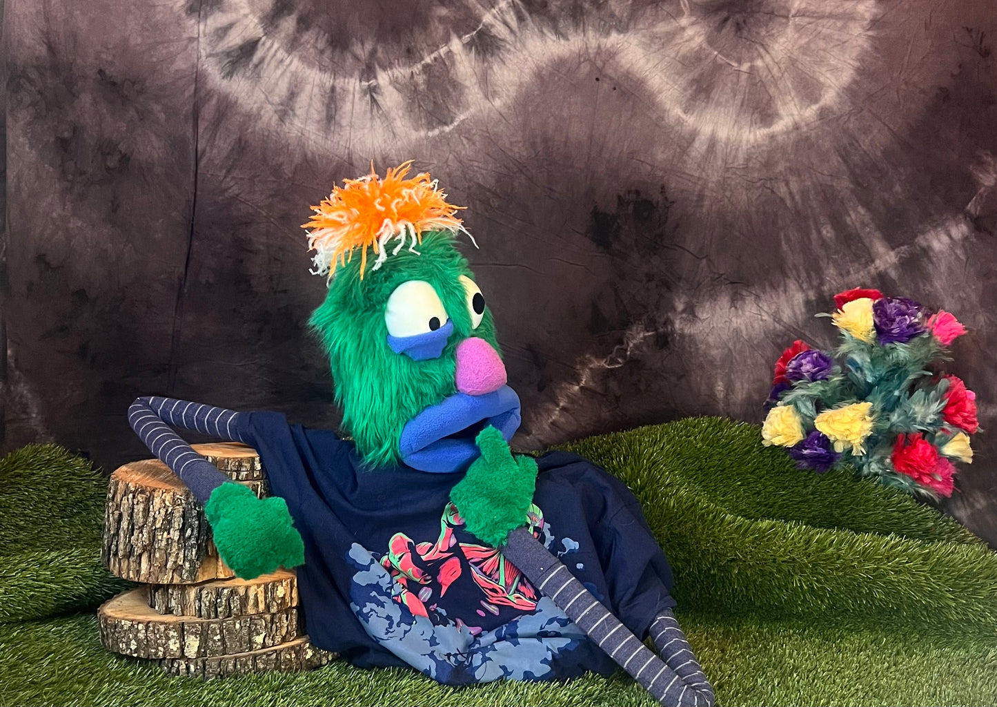Forest Fuzz — Handmade Creature Puppet