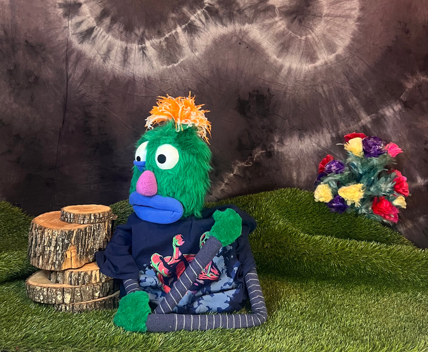 Forest Fuzz — Handmade Creature Puppet