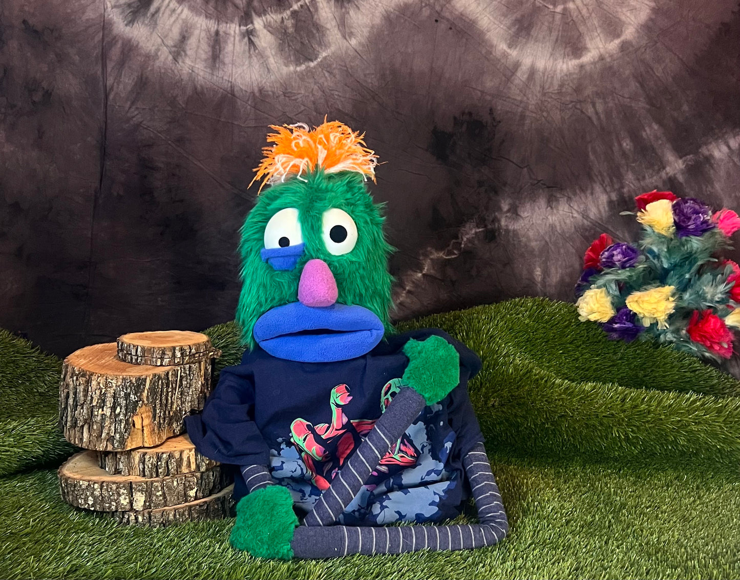 Forest Fuzz — Handmade Creature Puppet