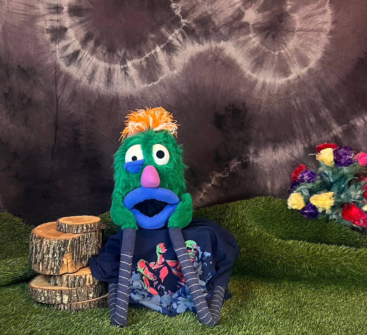 Forest Fuzz — Handmade Creature Puppet