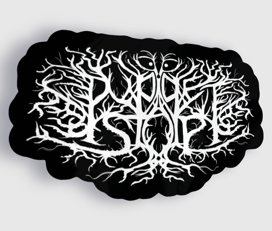 Puppet Stop Metal Logo Sticker